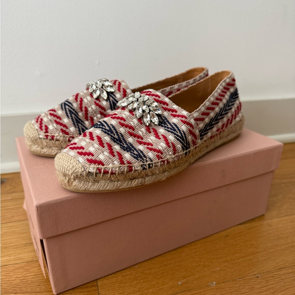 Miu Miu Espadrilles with embellished details